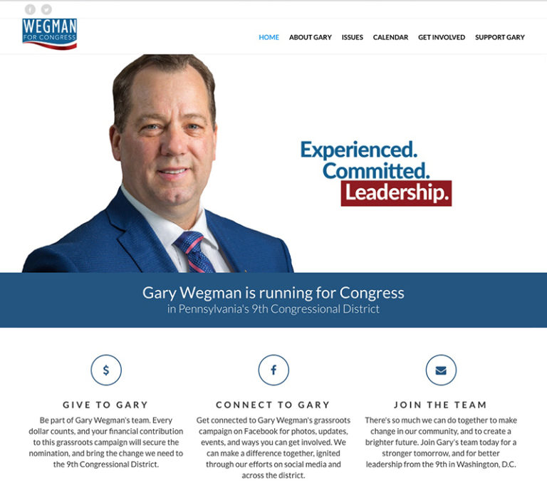 Gary Wegman website